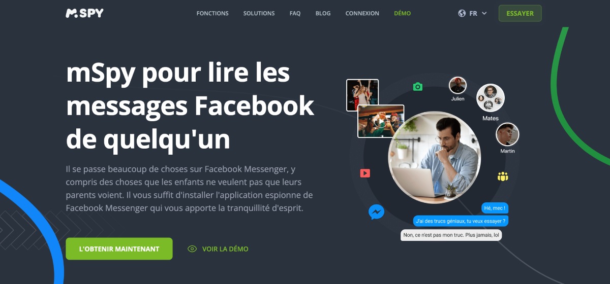 lire les messages messenger de quelqu’un est mspy