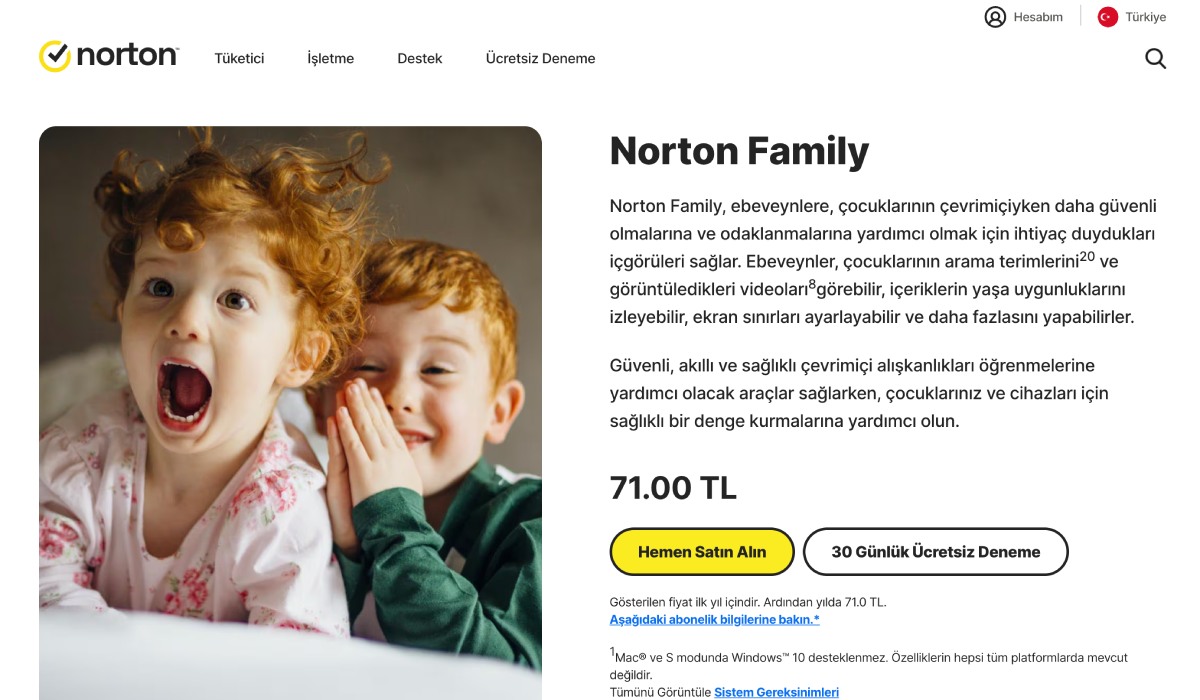 norton family tr